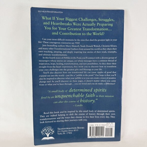 Pebbles in the Pond Transforming The World Christine Kloser 2015 Trade Paperback - Picture 2 of 7